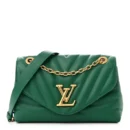 Coussin BB 1:1 Replica Emerald Green Quilted Leather Chain Crossbody