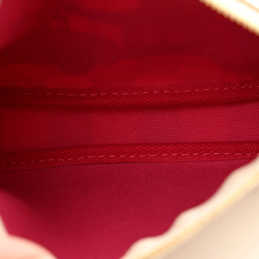 Mini Pochette Super Clone Fuchsia Damier Azur Canvas Christmas Animation Gold Hardware Bag - Image 2