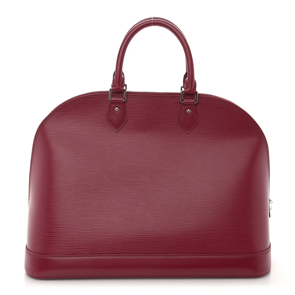 Alma GM 1:1 Replica Fuchsia Epi Leather Structured Shoulder Bag