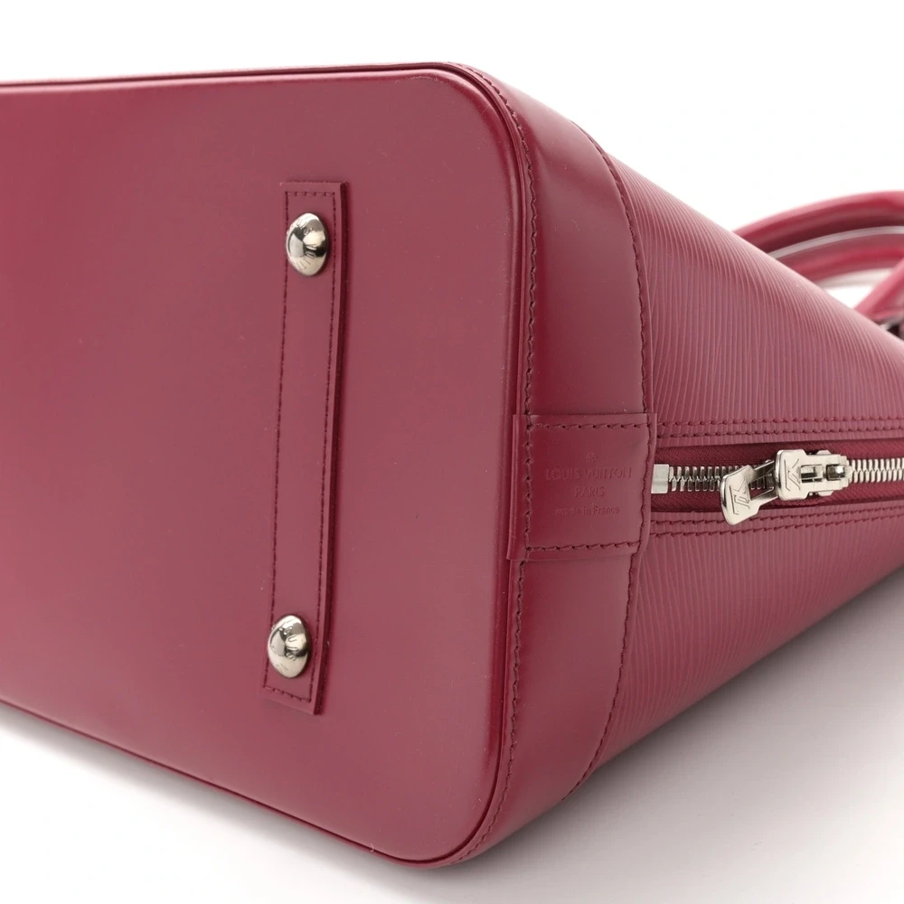 Alma GM 1:1 Replica Fuchsia Epi Leather Structured Shoulder Bag - Image 8