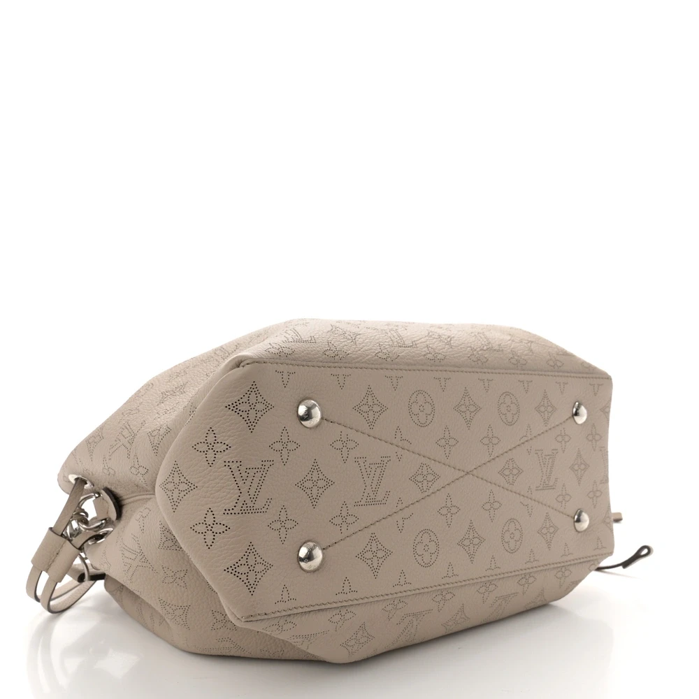 Bella Tote Super Clone Galet Mahina Leather Perforated Silver Hardware - Image 7