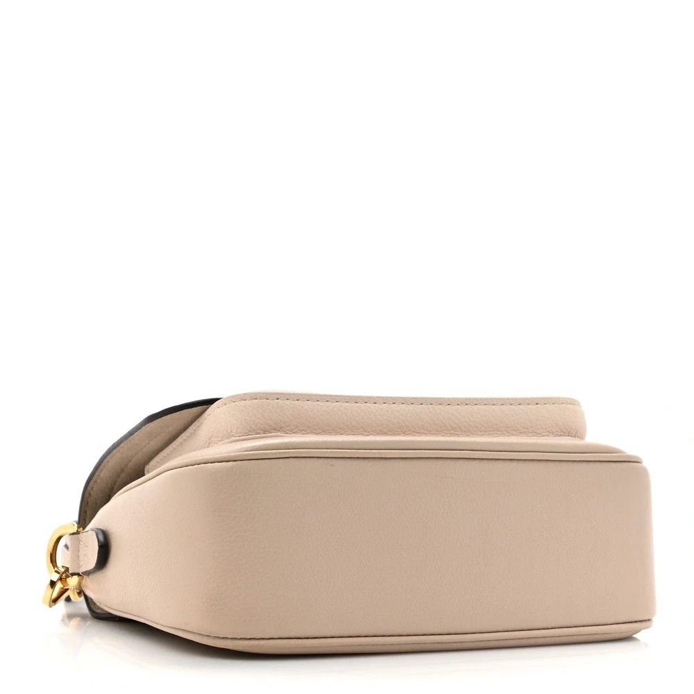Lockme Tender Super Clone Grained Calfskin Leather Gold Hardware HandBag - Image 7