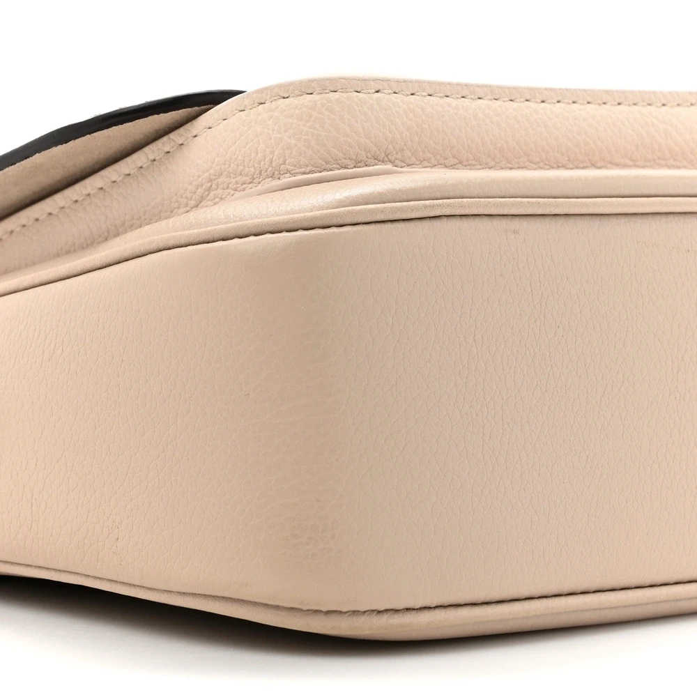 Lockme Tender Super Clone Grained Calfskin Leather Gold Hardware HandBag - Image 3