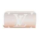 1:1 Lou!S Vuiton Wallet in Grey and Orange Monogram Canvas