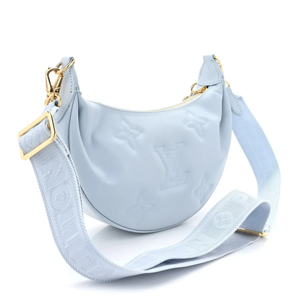 Over The Moon PM Super Clone Moon Shape Bag Gold Hardware Detail - Image 5