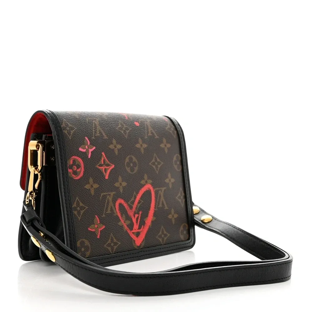 Mini Dauphine 1:1 Replica Monogram Canvas Mini Shoulder Bag - Image 8