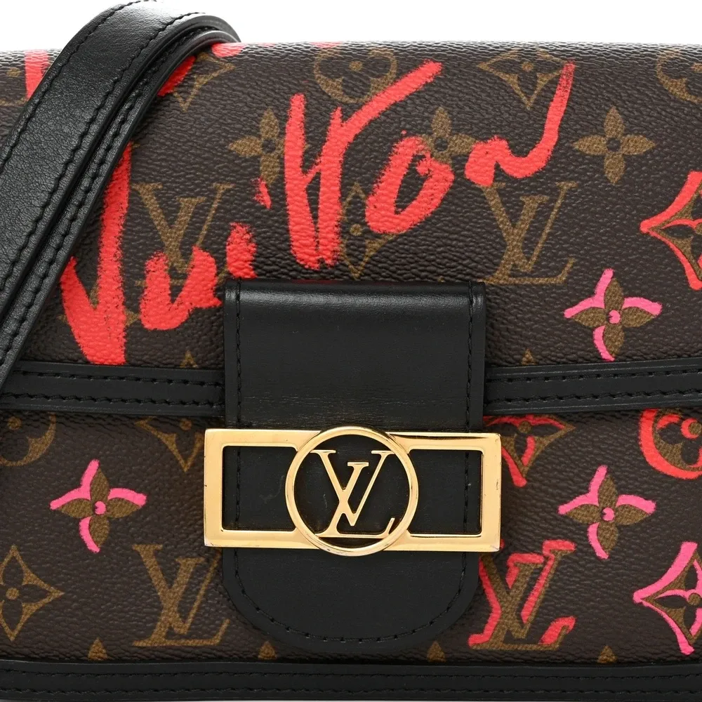 Mini Dauphine 1:1 Replica Monogram Canvas Mini Shoulder Bag - Image 6