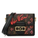 Mini Dauphine 1:1 Replica Monogram Canvas Mini Shoulder Bag