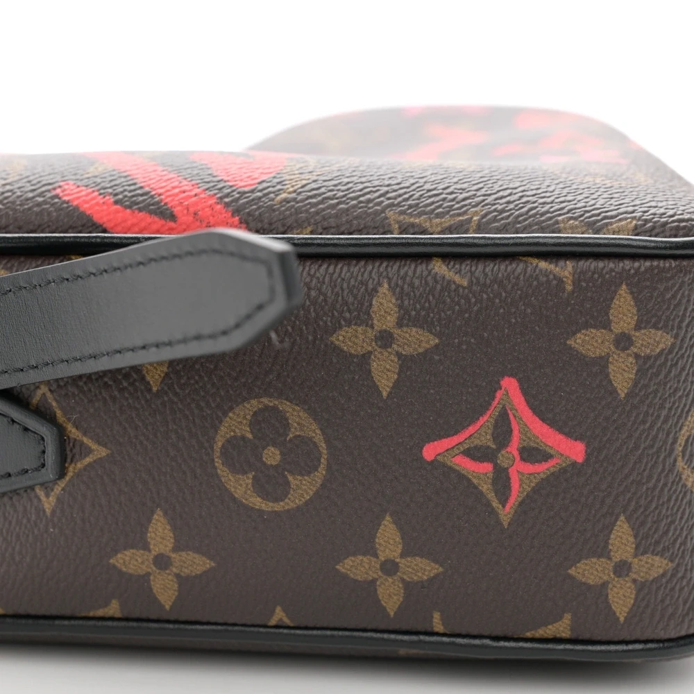 Sac Coeur 1:1 Replica Monogram Fall In Love Canvas Gold Hardware Heart Shape Handbag - Image 2