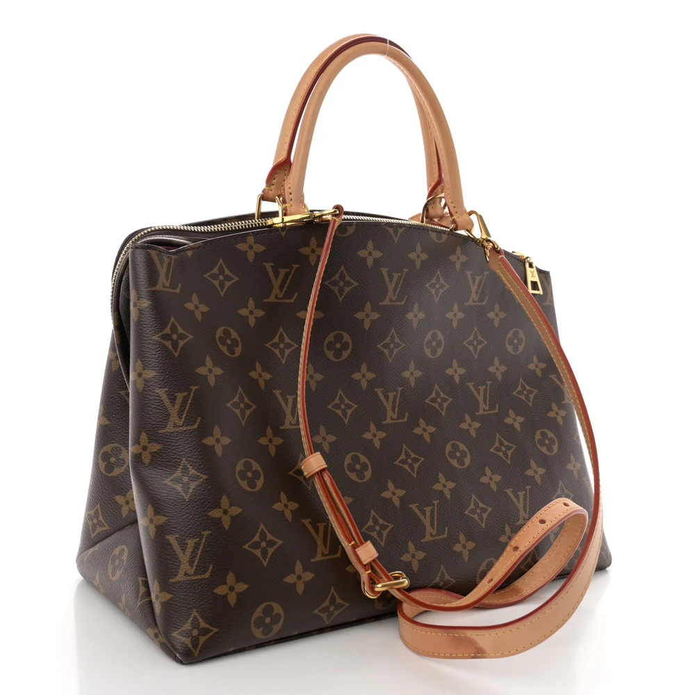 Grand Palais MM Super Clone Monogram Canvas Gold Hardware Shoulder Bag - Image 9