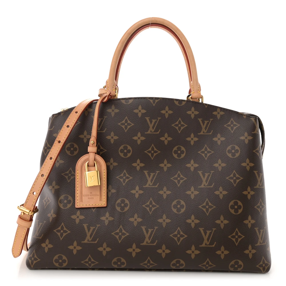 Grand Palais MM Super Clone Monogram Canvas Gold Hardware Shoulder Bag