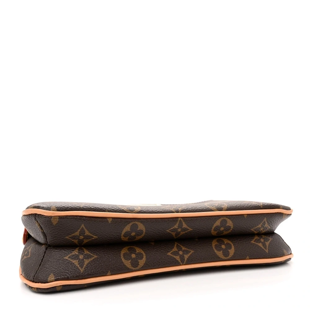 Liv Pochette 1:1 replica Monogram Canvas Gold Hardware Chain Strap Shoulder Bag - Image 7