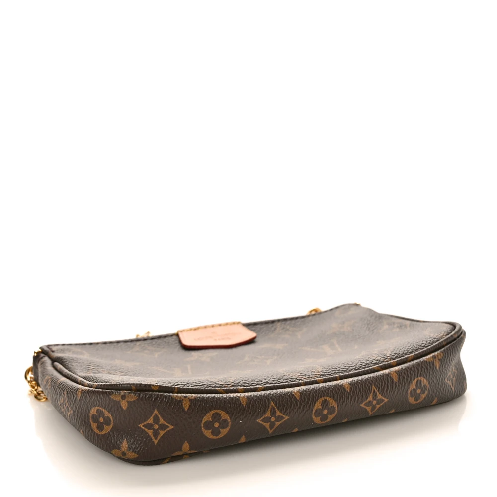 Multi Pochette Accessories 1:1 Replica Monogram Canvas Mini Pochette Purse - Image 5