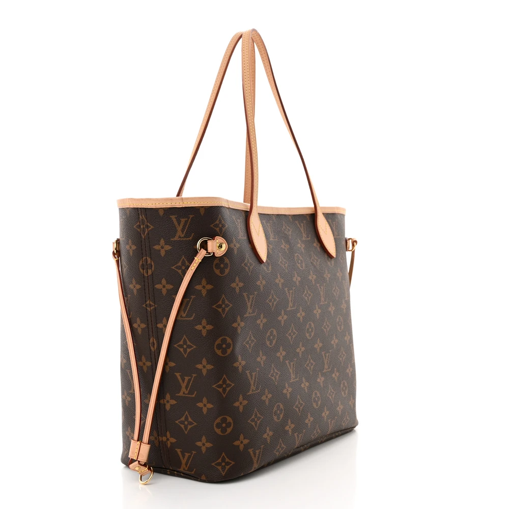 Neverfull MM SuperClone with Monogram Canvas Shoulder Tote Bag - Image 6