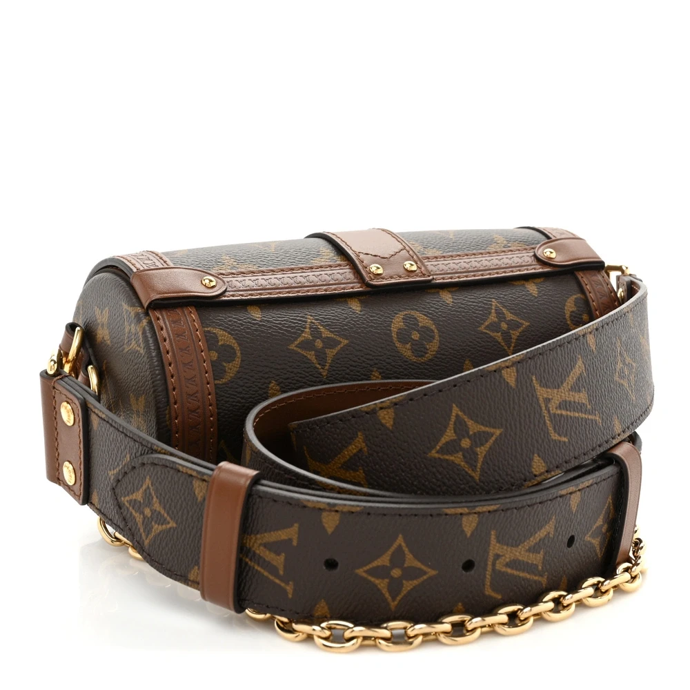 Papillon Trunk 1:1 replica Monogram Canvas Gold Hardware HandBag - Image 7
