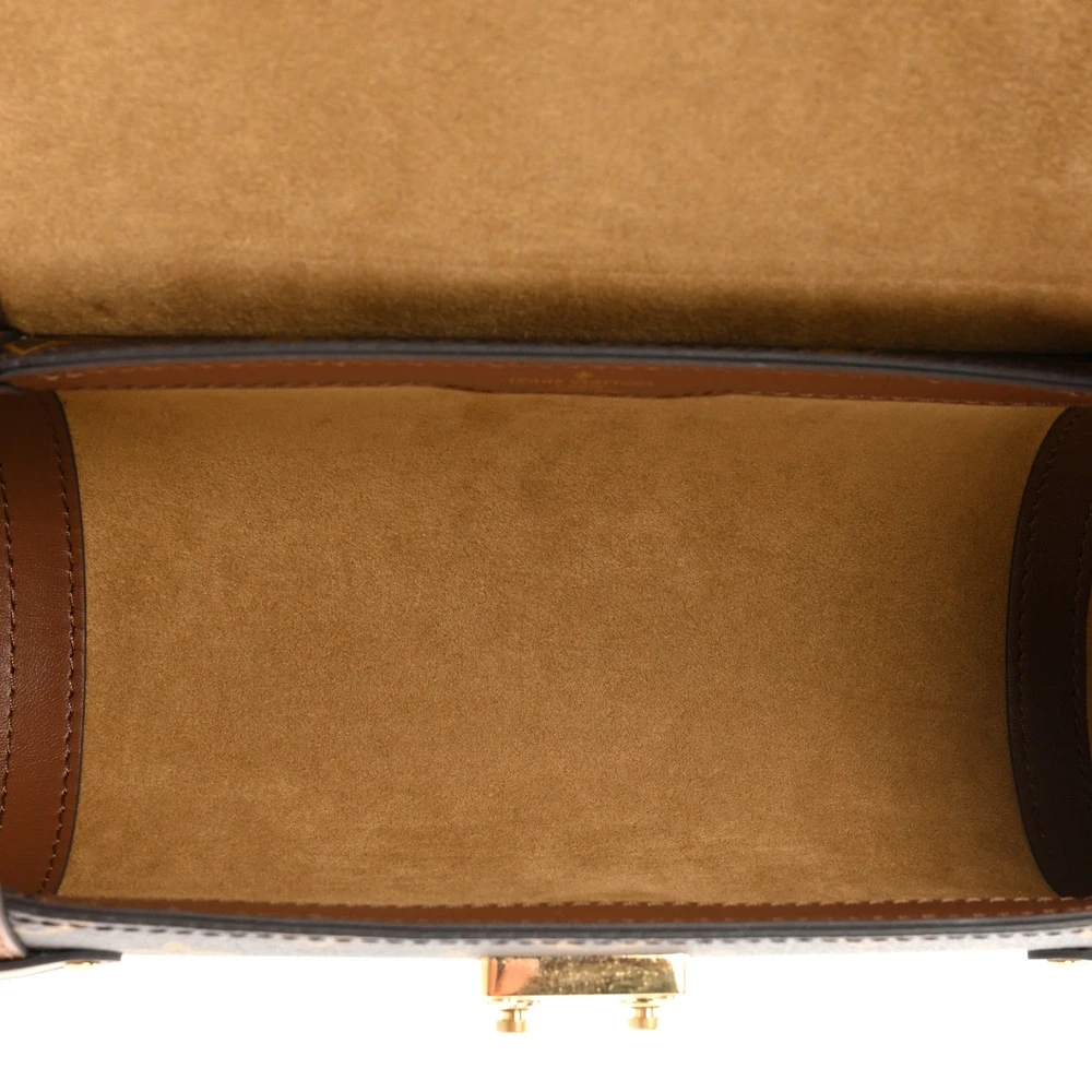 Papillon Trunk 1:1 replica Monogram Canvas Gold Hardware HandBag - Image 5