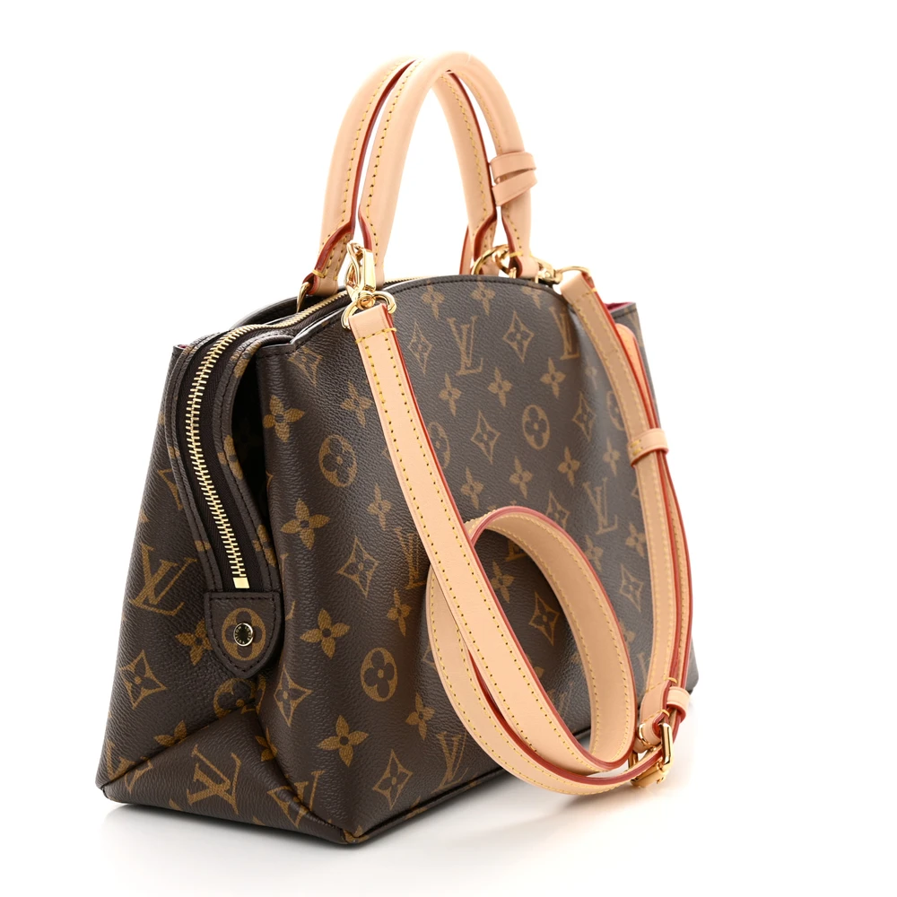 Petit Palais 1:1 Replica Monogram Canvas Gold Hardware HandBag - Image 8