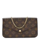 Félicie Pochette Super Clone Monogram Canvas Chain Wallet Crossbody