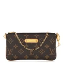 Pochette Milla MM 1:1 Replica Monogram  Canvas Wristlet Clutch HandBag