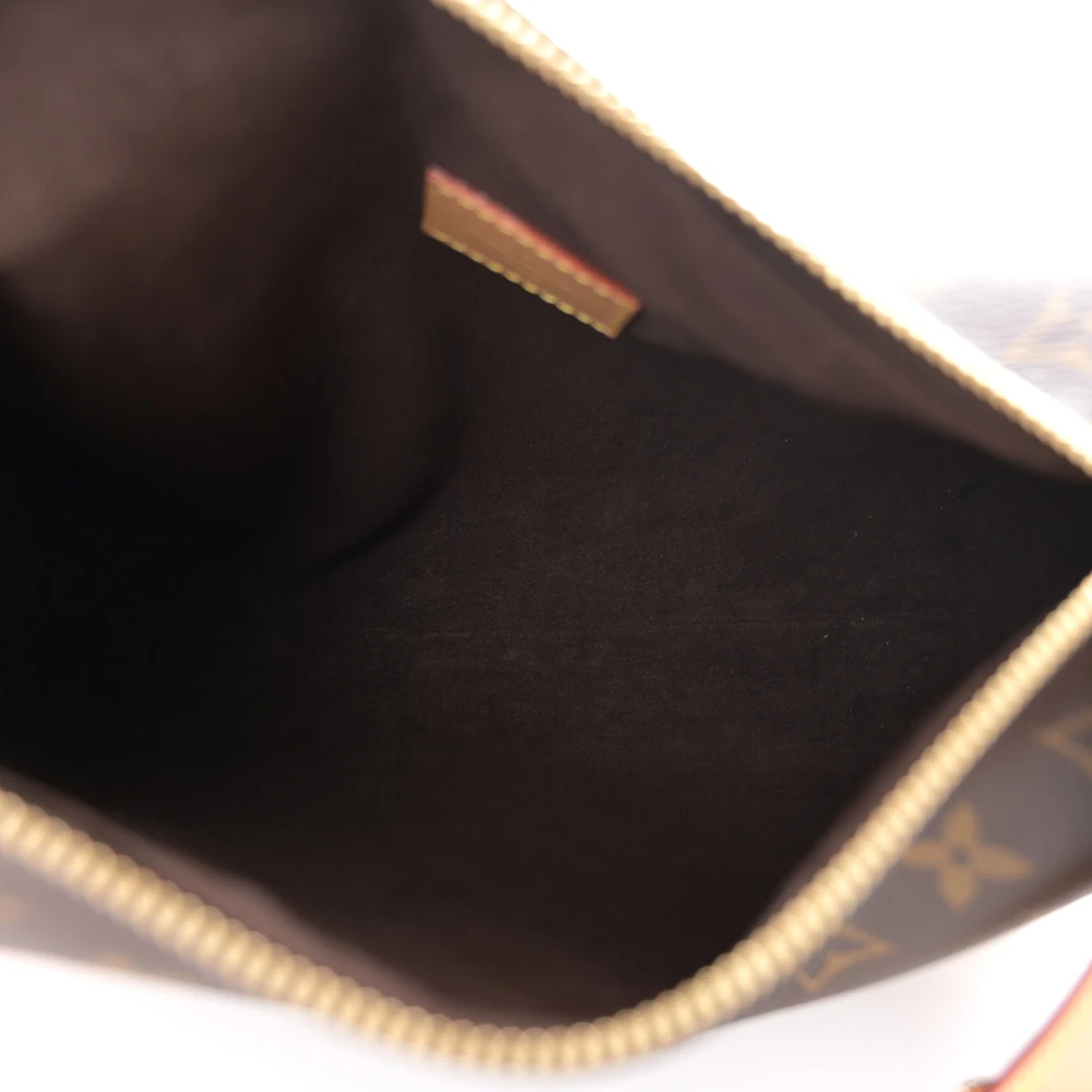 Side Trunk Super Clone Monogram Canvas Gold Hardware Crossbody Handbag - Image 5