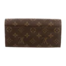 Superfake Louis Vuitton Wallet in Monogram Canvas and Gold