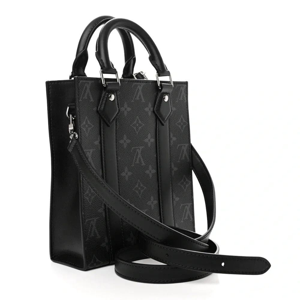 Mini Sac Plat Super Clone Eclipse Monogram Canvas Compact Flat Bag
