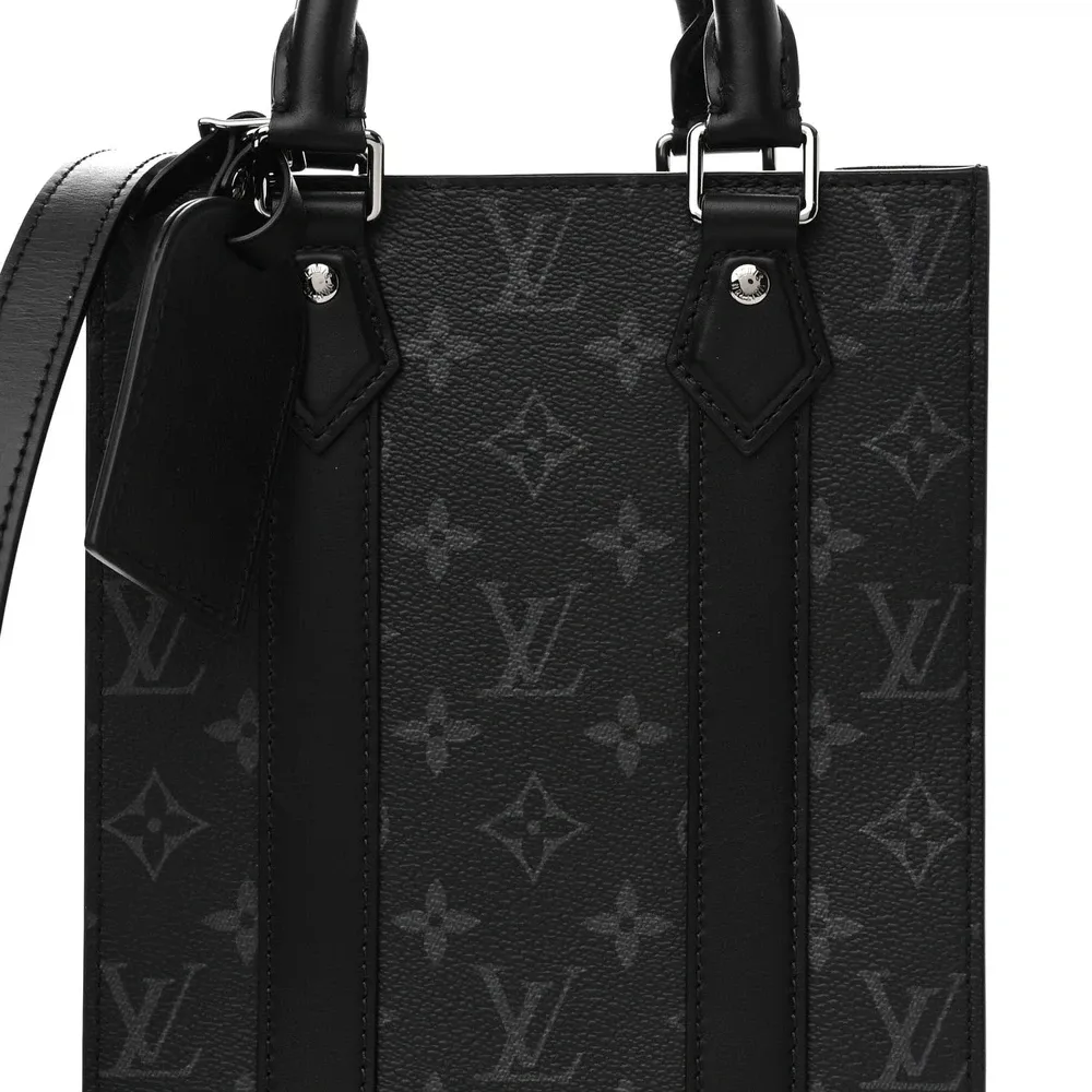 Mini Sac Plat Super Clone Eclipse Monogram Canvas Compact Flat Bag - Image 7
