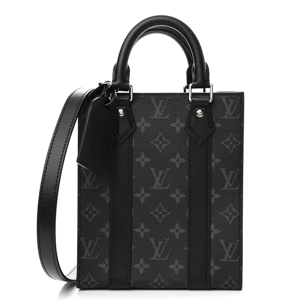 Mini Sac Plat Super Clone Eclipse Monogram Canvas Compact Flat Bag - Image 2