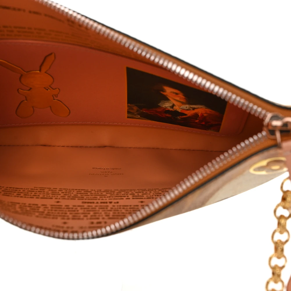 Pochette PM 1:1 Replica Masters Jeff Koons Fragonard Monogram Canvas Shoulder Bag - Image 6