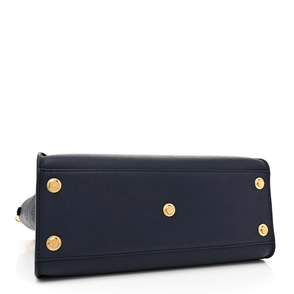 On My Side MM Super Clone Calfskin Braided Mahina Leather Gold Hardware ShoulderBag - Image 7
