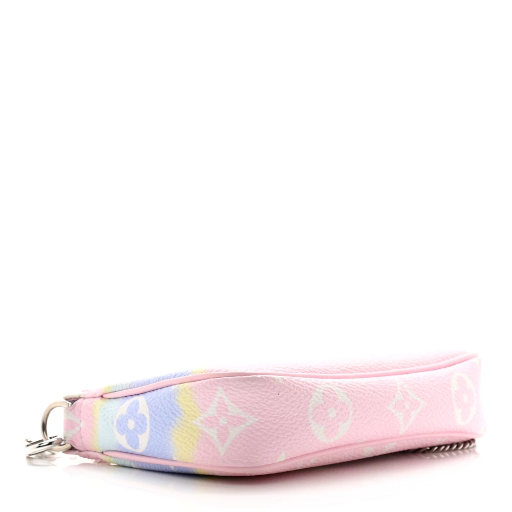 Escale Mini Pochette 1:1 Replica Colorful Monogram Canvas Shoulder Pouch - Image 4