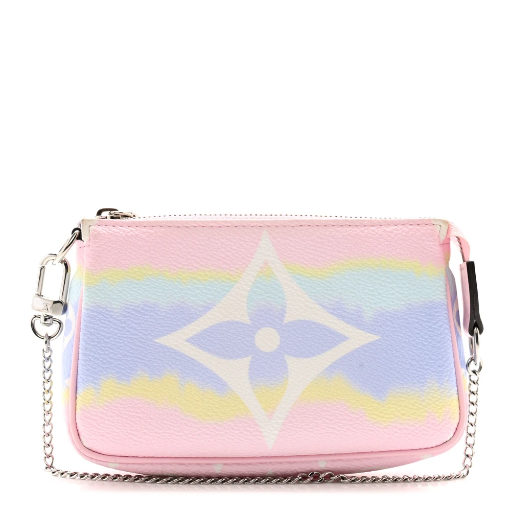 Escale Mini Pochette 1:1 Replica Colorful Monogram Canvas Shoulder Pouch