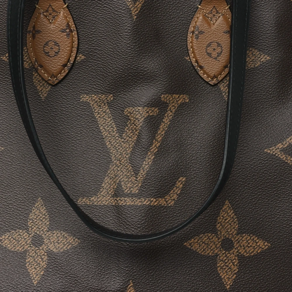 OnTheGo MM 1:1 Replica Louis Vuitton Monogram Canvas Large Shoulder Tote Bag - Image 6
