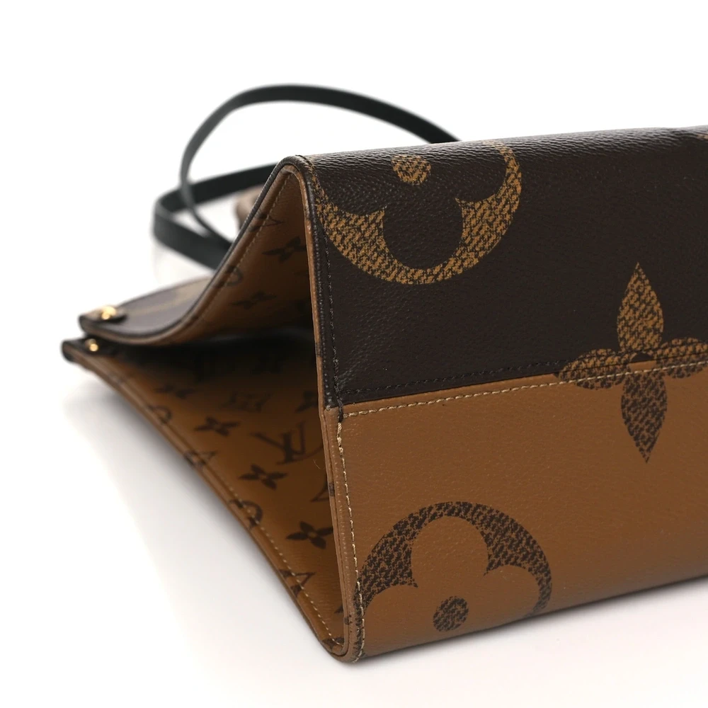 OnTheGo MM 1:1 Replica Louis Vuitton Monogram Canvas Large Shoulder Tote Bag - Image 3