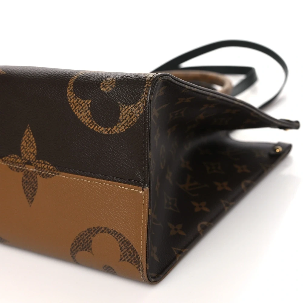 OnTheGo MM 1:1 Replica Louis Vuitton Monogram Canvas Large Shoulder Tote Bag - Image 2