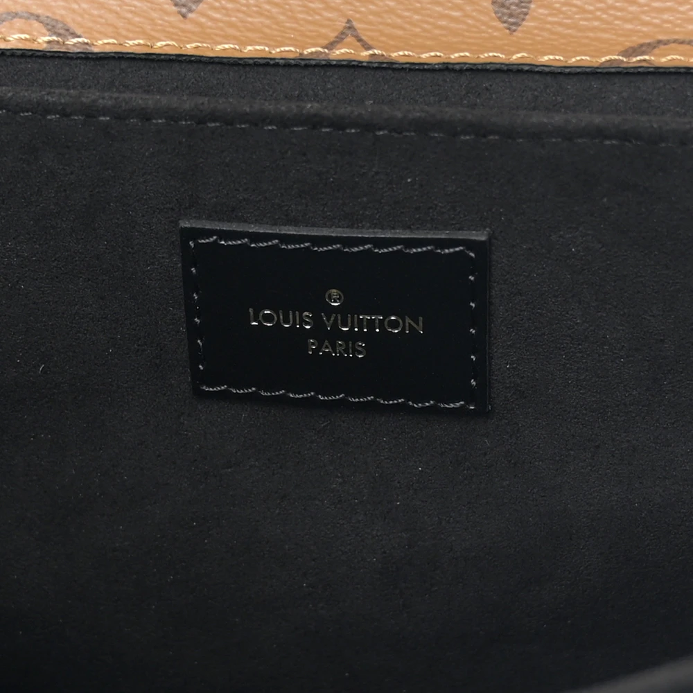 Pochette Metis PM Super Clone Reverse Monogram Canvas Gold Hardware Crossbody Handbag - Image 4