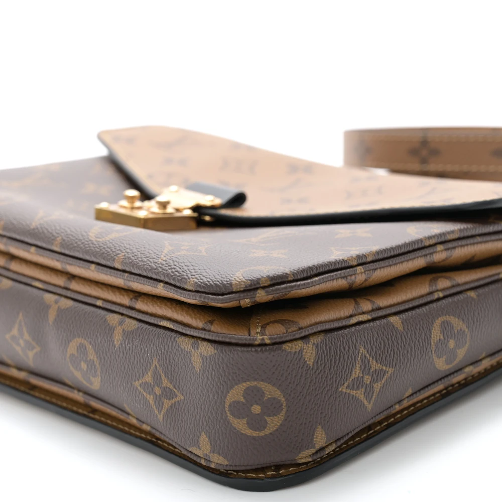 Pochette Metis PM Super Clone Reverse Monogram Canvas Gold Hardware Crossbody Handbag - Image 2