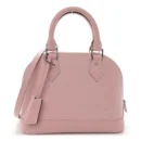 Alma BB Super Clone Rose Ballerine Epi Leather Silver Hardware HandBag