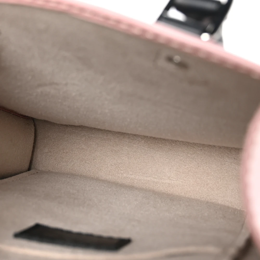 Petit Sac Plat Super Clone Rose Ballerine with Soft Pink Epi Leather Tote/ShoulderBag - Image 5