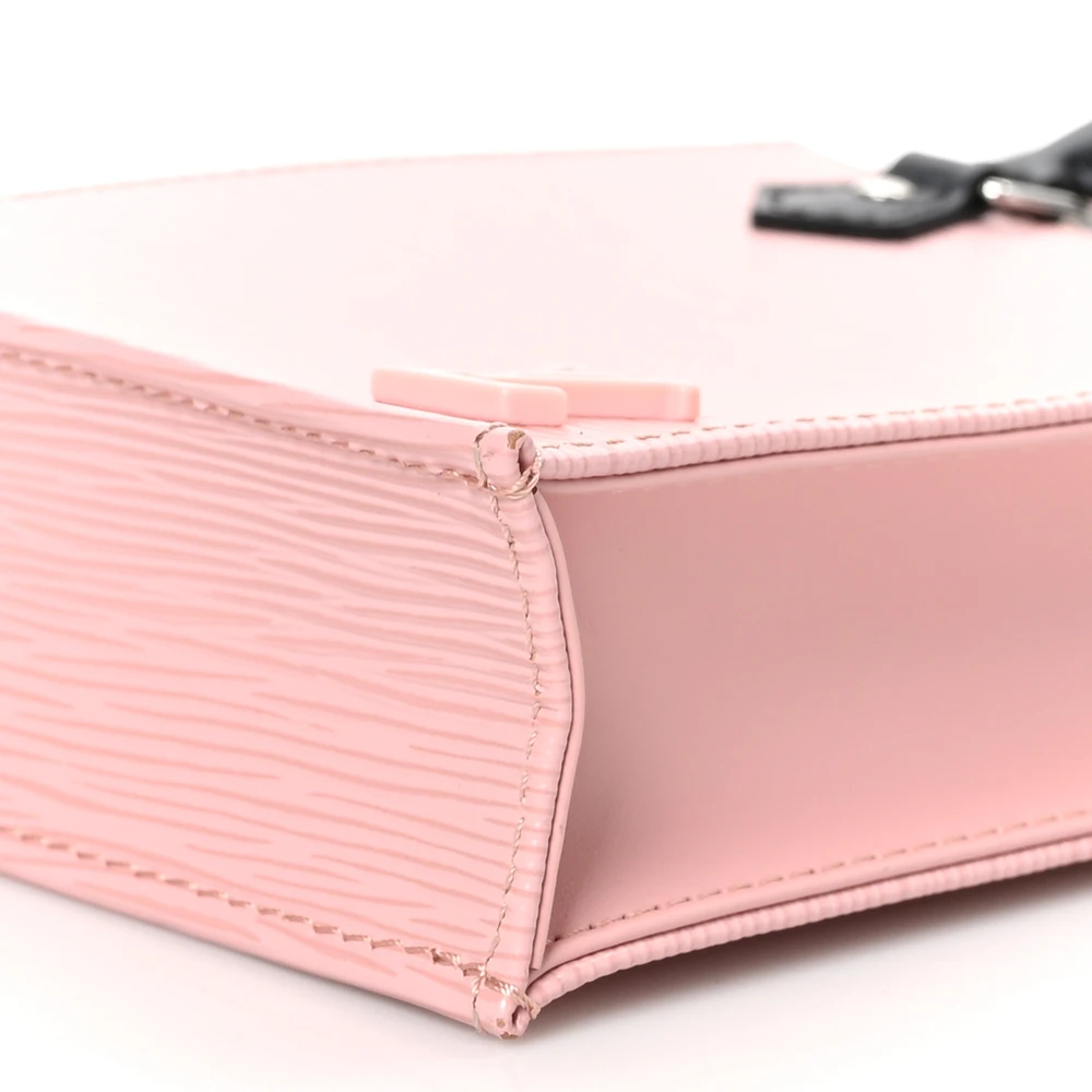 Petit Sac Plat Super Clone Rose Ballerine with Soft Pink Epi Leather Tote/ShoulderBag - Image 2