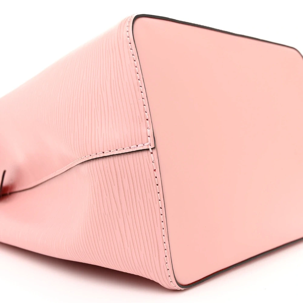 NeoNoe MM 1:1 Replica in Rose Ballerine and Orange Epi Leather Drawstring Bucket Shoulder Bag - Image 2