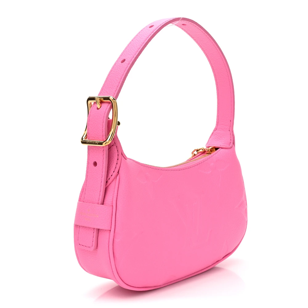 Mini Moon 1:1 Replica Monogram Canvas Crescent Shoulder Bag - Image 9