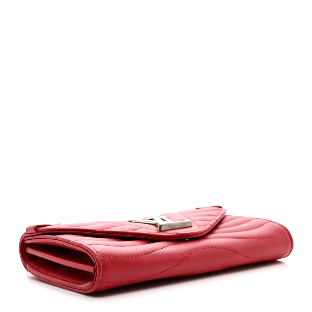 Rouge Calfskin1:1 Replica Wallet with Silver Hardware CrossBody ShoulderBag - Image 4