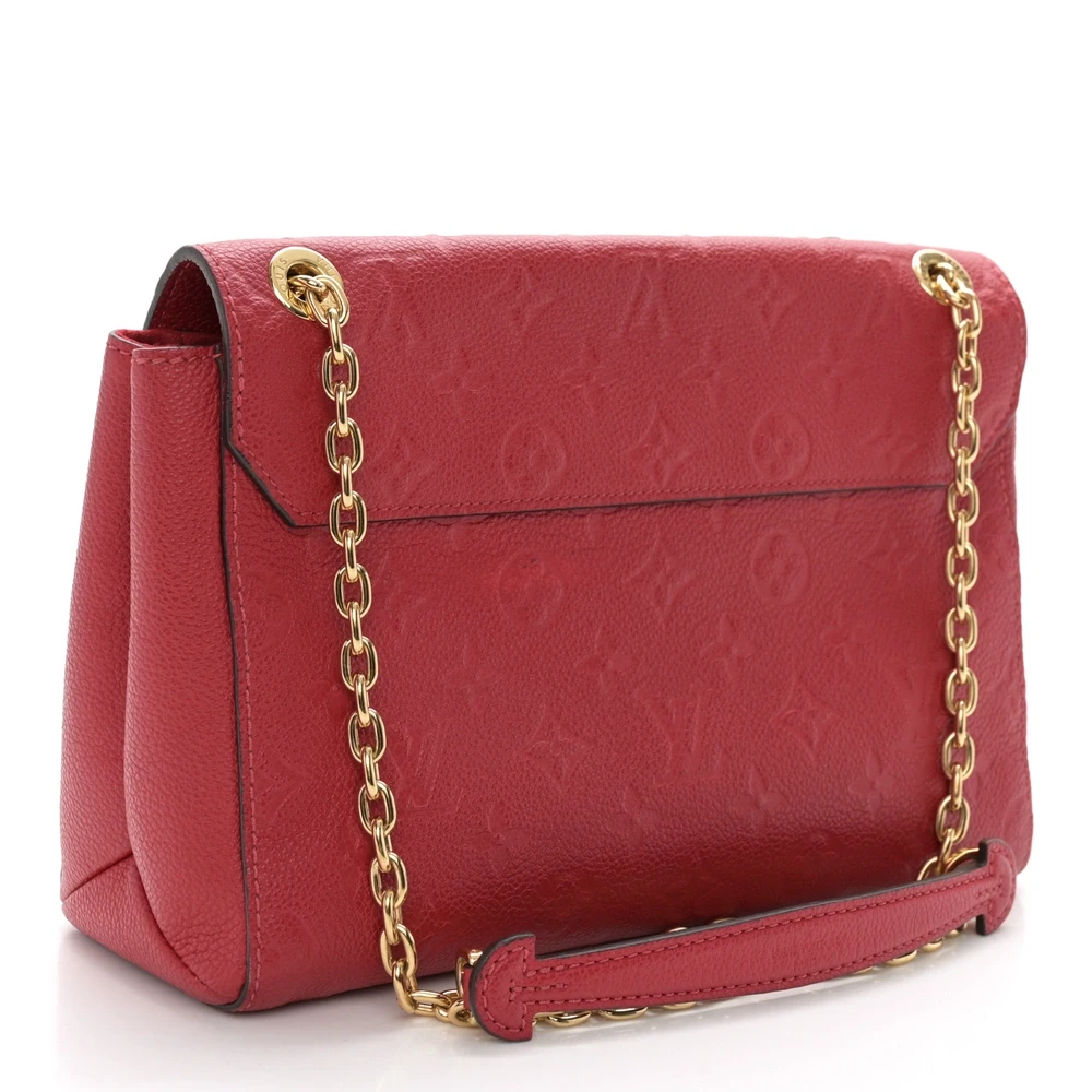 Vavin PM 1:1 Replica Scarlet Empreinte Leather Brass Hardware Shoulder Handbag - Image 8