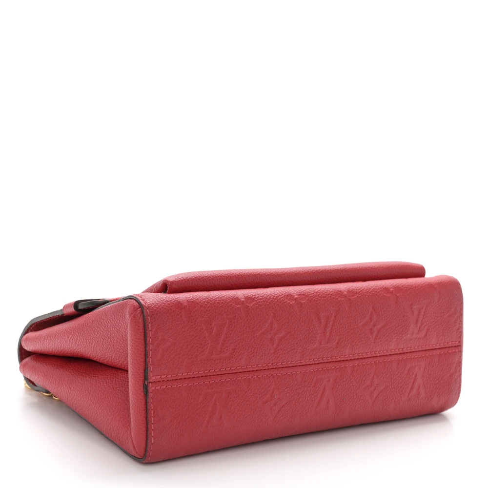 Vavin PM 1:1 Replica Scarlet Empreinte Leather Brass Hardware Shoulder Handbag - Image 7
