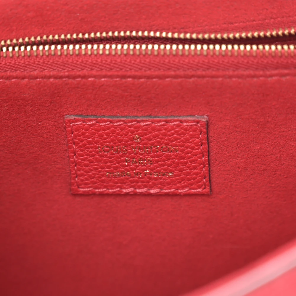 Vavin PM 1:1 Replica Scarlet Empreinte Leather Brass Hardware Shoulder Handbag - Image 4