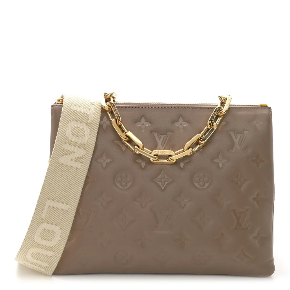 1:1 replica Coussin PM  Monogram Embossed Leather Puffy Crossbody