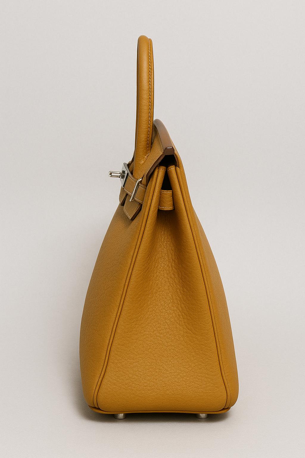 HERMES BIRKIN GOLD TAURILLON CLEMENCE LEATHER - Image 7