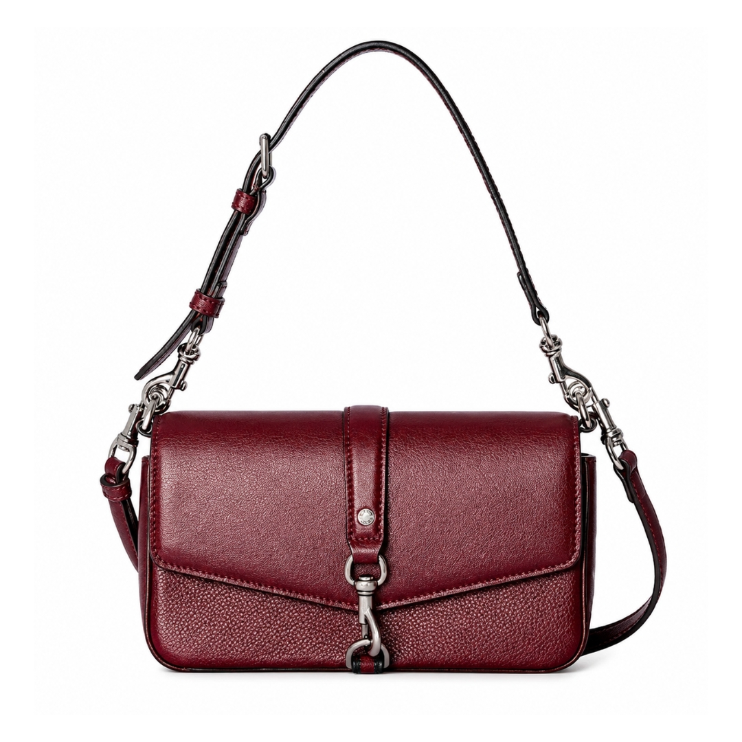 Gucci-810232-Replica-Burgundy-Leather-Crossbody-Bag-with-Hook-Closure-1-1-Mirror-Quality