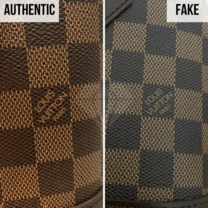 louis vuitton checkered bag real vs fake damier ebene authentication